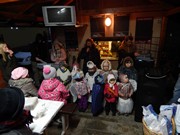 Rozsvícení stromečku v obci Vlkava